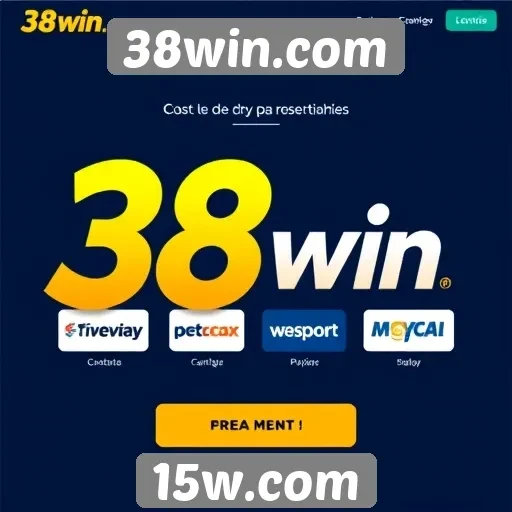 Opções de pagamento oferecidas pelo 38win